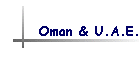 Oman & U.A.E.